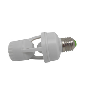 AC110V/<span class=keywords><strong>220V</strong></span> E27 taban kızılötesi PIR hareket sensörü ayarlanabilir LED aydınlatma soketi ayarlanabilir model - Product Image 4