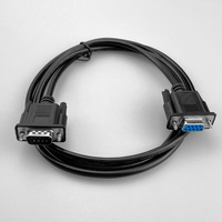 Source Factory DB9 hembra a DB9 hembra DB9 macho RS232 cable serie
