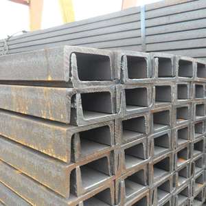 Profilés en acier galvanisé en forme de C, SS400 UPN, support structurel, directement de l'usine - Product Image 1