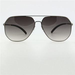 Gafas de Sol para hombre, gafas de sol ultraligeras de acero inoxidable para hombre Occhiali <span class=keywords><strong>Da</strong></span> Sole - Product Image 5