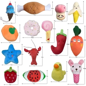 Mainan Anjing Boneka Plush Custom Grosir, Set Mainan Anjing Lucu Berbunyi, Mainan Anjing Berbunyi Grosir untuk Hewan Peliharaan - Product Image 4