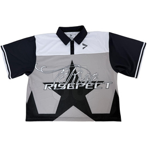 Maillot de football américain rétro pour homme, col polo, tissu de qualité supérieure pour les fans et les compétitions - Product Image 1
