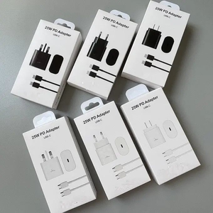 Meilleure vente chargeur de type C à type C 25W prise US/EU/UK câble USB-C chargeur rapide chargeur PD pour <span class=keywords><strong>Samsung</strong></span> Note10 S10 - Product Image 5