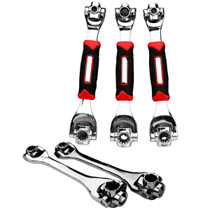 Clé universelle multifonction 52 en 1, clé à douille 8 en 1, clé à tête rotative à 360 degrés, réparation de vélo et de voiture - Product Image 5