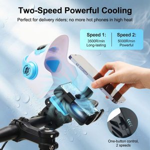 Nouveau support de refroidissement pour téléphone portable avec suivi intelligent, ventilateur de réfrigération semi-conducteur pour livreurs, support de téléphone - Product Image 6