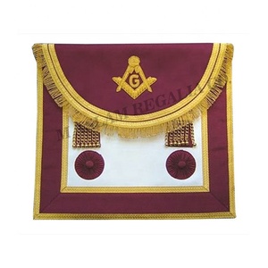 Provincial Past District Scottish Rite Apron | AASR Scottish Rite Apron <b>Collar</b> Sash Gauntlets Cuff - Product Image 2