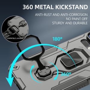 Kaou เคสโทรศัพท์ป้องกันการตกกระแทก-2 in 1เคสหลังมีห่วงโลหะ360ไฮบริดสำหรับ Xiaomi 17 PRO MAX ราคาถูก - Product Image 4