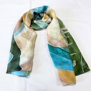 2025 nuovo scialle di alta qualità in Chiffon di seta 100% sciarpa lunga in <span class=keywords><strong>Tulle</strong></span> di seta naturale 53*162CM personalizzazione all'ingrosso - Product Image 5