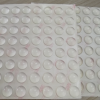 Coussinet adhésif en silicone transparent pour meubles d'extérieur, 1 paire de 3M