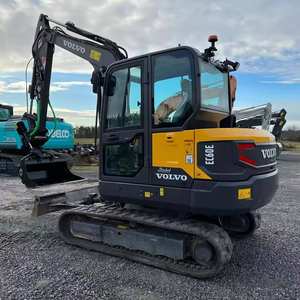 Mini-excavatrice d'occasion Volvo EC60, excavatrice d'occasion Volvo EC60C de 6 tonnes, petite excavatrice sur roues à bas prix - Product Image 2