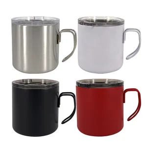 High Quality Leak-proof 350ml 304 Stainless Steel Double Wall Coffee Mug Vacuum Flasks Thermoses