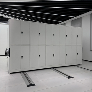 ตู้โลหะสำนักงานระบบตะไบมือถือแบบล้อมือแบบแมนนวลสำหรับห้องบันทึก - Product Image 4