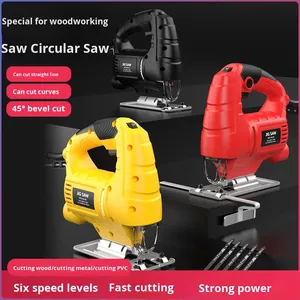 <span class=keywords><strong>Sierra</strong></span> de calar eléctrica portátil tipo 55, multifuncional, <span class=keywords><strong>para</strong></span> carpintería, con función de corte manual, herramienta doméstica - Product Image 2