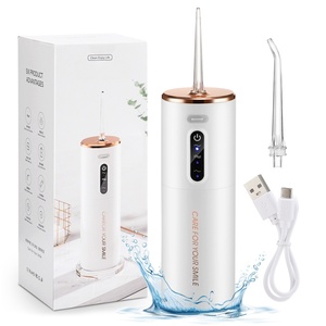 เครื่องทำความสะอาดฟันแบบพกพา ใช้พลังน้ำ ชาร์จผ่าน USB กันน้ำได้ เหมาะสำหรับการเดินทาง - Product Image 1