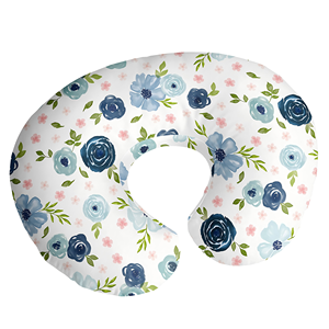 Breastfeeding <b>Nursing</b> Pillow Smart U-Shaped Design for Secure <b>Feeds</b> & Snug Support Removable Pillow Cover - Product Image 1