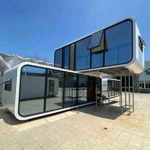 Log Cabin Sẵn Sàng Thực Hiện Nhà Di Chuyển Nhà Modular Đơn Vị Cung Cấp Nhiều Không Gian Và Tính Linh Hoạt Studios Workspaces Eco Design - Product Image 1