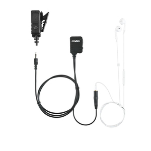 Écouteurs filaires <span class=keywords><strong>radio</strong></span> mobile Zello pour téléphones mobiles avec bouton PTT, écouteurs pour téléphones intelligents IOS et Android 4G POC - Product Image 1