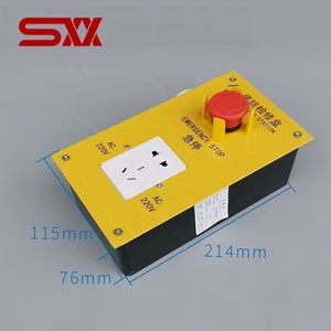 กล่องบำรุงรักษาลิฟต์ กล่องตรวจสอบสวิตช์หยุดฉุกเฉินลิฟต์ กล่องไฟ AC220V ซ็อกเก็ตไฟ XAA23750N2 มิตซูบิชิ* ออติ* ลิฟท์ - Product Image 3