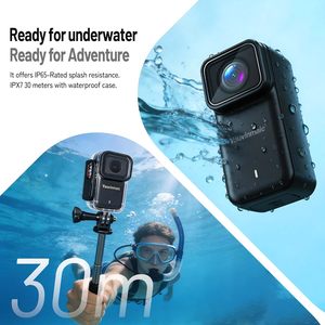 Cámara de Acción M21 4K WiFi - Resistente al Agua, Magnética, Grabación Manos Libres para Motociclismo/Esquí/Ciclismo/Vlogging - Product Image 4