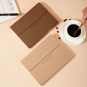 Carnet A5 en PU, couverture rigide, trois volets, carnet d'affaires de luxe de haute qualité, logo personnalisé pour les entreprises, cadeaux d'affaires - Product Image 5