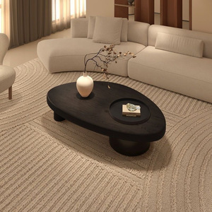 Table Basse <span class=keywords><strong>et</strong></span> de Repas Design Artistique Moderne pour Salon, Meuble TV Tendance - Product Image 4