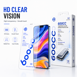 ฟิล์มกระจกนิรภัยแบบโค้งขนาด 600 ซีซี สำหรับ iPhone Samsung ขายส่ง - Product Image 3