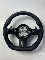 Volant de direction de voiture pour BMW F10 F30 E46 E60 F15 F90 F80 G20 G30 M3 M4 M5 Volant de direction personnalisé en carbone LED