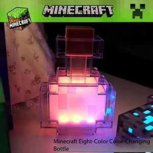 Venta al por Mayor de Lámparas de Botella LED de Alta Calidad, Populares, con Cambio de Color, Luz de Poción Minec <span class=keywords><strong>Raft</strong></span> para Decoración - Product Image 5