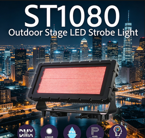 ไฟ LED RGB กันน้ำ IP65 แบบ OEM/ODM พร้อมเอฟเฟกต์แสงแฟลช DMX สำหรับงานปาร์ตี้ ดีเจ คลับ ดิสโก้ เหมาะสำหรับเวที - Product Image 1