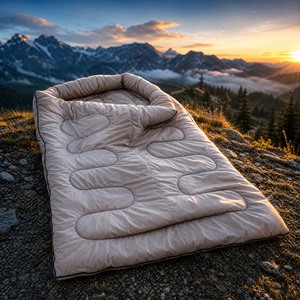 <span class=keywords><strong>Sac</strong></span> <span class=keywords><strong>de</strong></span> <span class=keywords><strong>couchage</strong></span> robuste pour le camping en plein air en hiver, style enveloppe, tissu polyester 190T, rembourrage en coton creux, épaissi, chaud, résistant au froid - Product Image 1