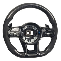Accessoires de volant de voiture pour Mercedes-Benz Classe S W221 W219 S500 S280 S300 S350 S400 S600 Volant en fibre de carbone