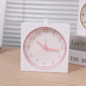 OEM/ODM horloges de table de bureau décoratives européennes alimentées par piles à quartz ABS réveils mignons réveils à usage domestique cadeau formateur de sommeil - Product Image 1