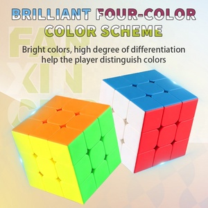 <span class=keywords><strong>Cubo</strong></span> mágico de alta calidad de 9cm Plus 3x3x3 Smooth SpeedCube <span class=keywords><strong>Stickerless</strong></span> Teaching Puzzle <span class=keywords><strong>Cubo</strong></span> Toy Kids - Product Image 5