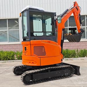 キリン工場カスタム農業用クローラーミニショベル、3.5トンヤンマーEPAディーゼルエンジンとキャブエアコン搭載 - Product Image 3