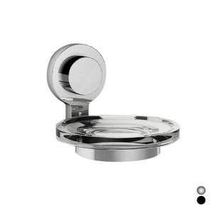 Jabonera Serie KISSY Cromada 11 cm de Largo 12.5 cm de Ancho 7.8 cm de Alto 12 cm Accesorio de Baño - Product Image 2