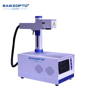 Machine de marquage laser à fibre optique 30w Max, machine de gravure laser portable avec rotatif