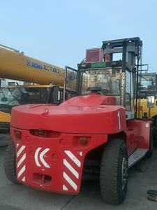 รถยกมือสอง HELI KALMAR 16 ตัน ดีเซล เสาสองท่อน ยกวัสดุในคลังสินค้า เครื่องยนต์ VOLVO คุณภาพสูง ผลิตในญี่ปุ่น - Product Image 6