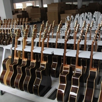 Guitare Flamenco Professionnelle Faite à la Main, Table en Épicéa Engelmann AAA Massif, Dos et Éclisses en Cyprès Massif, Joint Monobloc Espagnol