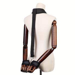 Ensemble <span class=keywords><strong>de</strong></span> menottes pour le cou et les poignets avec chaînes <span class=keywords><strong>de</strong></span> corps sexy pour femmes, outils <span class=keywords><strong>de</strong></span> jeu <span class=keywords><strong>de</strong></span> sexe sadique pour les couples - Product Image 4
