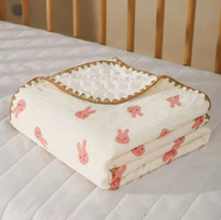 Nouveau modèle de bavoir pour bébé, respirant et chaud, doux, couverture de sieste apaisante pour bébé