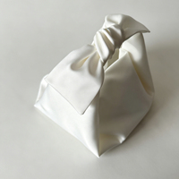 Nouvel Arrivage ZHYD – Sac à Main Chic en Satin avec Nœud pour Femme, Mini Sac de Soirée, Pochette Personnalisée Coréenne Mignonne, Sac de Mariage Adorable
