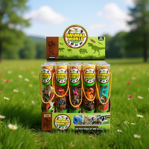 <b>Animal</b> World <b>Animals</b> In A Tube 20Pcs Mini Figures Collectible Toy For Kids Ages 3+ - Product Image 3