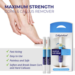 Gel d'élimination des callosités des pieds à l'acide salicylique végétalien pédicure spa pour les pieds exfoliant pour l'élimination des peaux mortes - Product Image 4