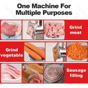 Horus TK-22 250 kg/h 1800 W Hachoir à viande électrique haute puissance entièrement en acier inoxydable pour usage commercial - Product Image 4