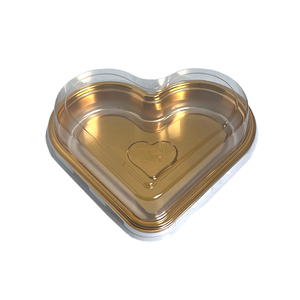 Dùng Một Lần Hình Trái Tim Bánh <span class=keywords><strong>Container</strong></span> Nhựa Pastry Bao Bì <span class=keywords><strong>Container</strong></span> Bao Bì Thực Phẩm Món Ăn Bánh Hộp - Product Image 4