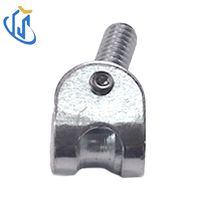 Support de tuyau UTT1401, connecteur pivotant réglable en acier au carbone électrogalvanisé pour les systèmes MEP des bâtiments commerciaux