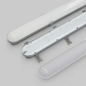 Luz LED IP65 Tri-Proof Waterproof de alto lúmen 60cm 120cm Vapor Firme Fio de arame Armazém 2ft 4ft Fio de Arame Tri-Proof luz