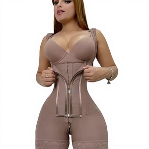 Faja Estilo Vintage, Faja Sin Tirantes, Ropa Moldeadora <span class=keywords><strong>de</strong></span> Alta Compresión para Fiesta y Uso Diario - Product Image 2