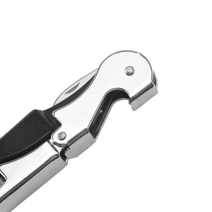 Ouvre-bouteille professionnel en acier inoxydable pour vin et bière, tire-bouchon à double charnière pour les barmans des restaurants - Product Image 5