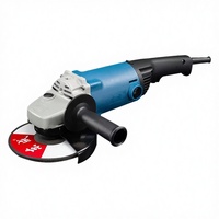 Meuleuse d'angle industrielle 150 mm à fil, 1200 W, robuste, pour découpe, polissage et décapage de rouille